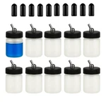 Airbrush Bottles 10-PACK 22CC 3/4OZ Compatible With Master Badger Paasche Iwata. Fixed Price $19.98.