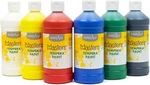 (5) Handy Art Little Masters Tempera Paints Set 16OZ Red Blue Yellow White Green. Fixed Price $34.95.