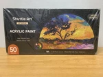 Shuttle Acrylic Paint Set Colors 2 Fl Oz Artist Quality Non-toxic Sa AP50. Fixed Price $49.99.