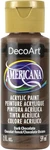 Decoart Americana Acrylic Paint 2OZ-DARK Chocolate Opaque. Fixed Price $8.34.