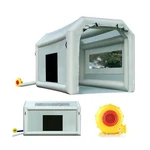Portable Paint Booth Tent 13X8.2X8.2FT With 550W Blower Inflatable.... Fixed Price $326.20.