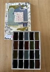 Kobaien Saiboku Gansai Sumi Watercolor Paint Set 20 Colors Japanese Ink-based. Fixed Price $62.70.