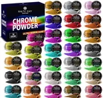 Baltic Day Chrome Mica Powder For Resin 30 Ultra-mirror Metallic Pigments. Fixed Price $41.16.