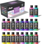 Abeier Iridescent Acrylic Paint, Set Of 18 Chameleon Colors, 2 OZ/60ML. Fixed Price $29.99.