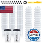 Disposable Paint Cups OUNCE(165ML), Mini Mixing With Lid And 50 Pac. Fixed Price $73.26.