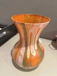 Handmade Glass Acrylic Pouring Art. Fixed Price $15.00.