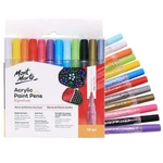 Mont Marte Signature Acrylic Paint Pens, 12 Piece, Waterproof, Suitable For Most. Fixed Price $22.42.