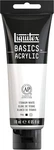 Liquitex Basics Acrylic Paint 4-OZ Tube Titanium White. Fixed Price $12.00.