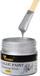 Acrylic Paint Metallic Silver, Non Toxic, 4 Fl Oz (pack Of 1),. Fixed Price $14.43.