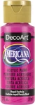 Decoart Americana Acrylic Paint 2OZ-ROYAL Fuchsia Semi-opaque DA-151. Fixed Price $10.66.