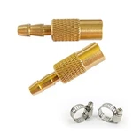 Squequ 2 Pack Portable Air Compressor Hose End Connector Replacement With.... Fixed Price $11.90.