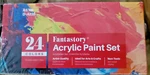 Fantastory Acrylic Paint Set, 24 Bottles Fl OZ/60 Ml, Colors New. Fixed Price $9.99.