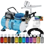 G22 Airbrush Cake Decorating Compressor Kit 12 Chefmaster Food Colors. Fixed Price $139.99.