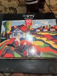 Upgrey Acrylic Set Art Rich Pigments W Brushes. Fixed Price $28.00.