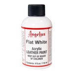 Angelus Flat White Acrylic Leather Paint 4OZ Quick Dry Flexible Water Based. Fixed Price $14.39.