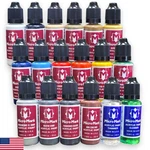 Micro-mark Acrylic Paint Set For Railroad Models 18 Colors, 0.68 Fl. Oz Bottle. Fixed Price $61.51.