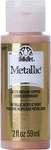 Folkart Metallic Acrylic Paint 2OZ-RADIANT Copper SM-36270. Fixed Price $10.41.
