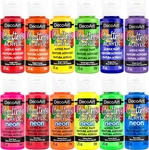 Decoart Crafter's Acrylic Paint Set, Water-based & Non-toxic 12 Pc. Fixed Price $15.97.