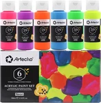 Artecho Paint Colors, 60 Ml / Oz 12 Fl (pack Of 1), NEON-6. Fixed Price $26.80.