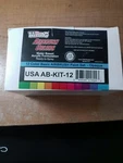 U.s. Art Supply Usa AB-KIT-12 Airbrush Paint Set With Cleaner & Thinner 12.. Fixed Price $39.00.