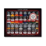 Acrylic Paint Fantasy Figures Models Miniatures 16 Colors 17ML Acylicos Vallejo. Fixed Price $63.24.