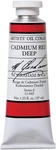 M. Graham Artist Oil Paint Cadmium Red Deep 37 Ml Tube - New, Free Shipping. Fixed Price $24.99.