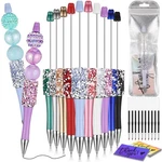 Sayglossy 40 Pcs Diy Beaded Pens Kit, Count (pack Of 10), Black. Fixed Price $23.57.