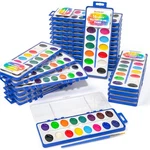 Shuttle Art 16 Colors Watercolor Paint Set Bulk, Pack Of 24, With Brushes For. Fixed Price $46.56.