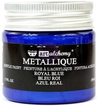 Finnabair Art Alchemy Acrylic Paint 1.7 Fluid Ounces Metallique Royal Blue. Fixed Price $11.97.