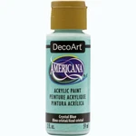 Decoart Americana Acrylic Paint 2OZ-CRYSTAL Blue. Fixed Price $8.22.