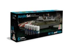 Acrylic Colors Paint Set M.t.b. And Ships Italeri. Fixed Price $23.60.