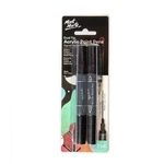 Mont Marte Dual Tip Acrylic Paint Pens Signature Black 2 Pcs. Fixed Price $14.34.