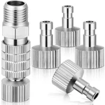 Hotop 5 Pcs Airbrush Quick Release Coupling Disconnect 1/8 Inch, Silver. Fixed Price $14.93.
