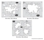 Iwata - Artool Splatter Freehand Airbrush Template (FHSFX1). Fixed Price $46.54.