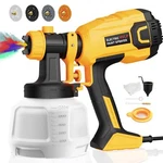 Paint Sprayer 700W Hvlp High Power Electric Gun With Adjustable. Fixed Price $124.99.