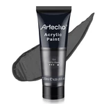 Acrylic Paint Lamp Black 4.05OZ Tube Craft Canvas Artecho ATO-AP0029 120ML. Fixed Price $20.00.