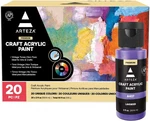 Arteza 20 Color Craft Acrylic Paint Set, Of (2 Oz Ea) New/sealed. Fixed Price $34.99.