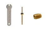 Iwata I-165 Spanner Wrench, I-015 Air Valve, I-125 Needle Packing Screw. Fixed Price $30.00.