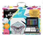 101 Budding Artist 44 Piece Watercolor Set 14 Designs To Multicolor. Fixed Price $14.50.