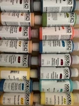 Lot Of 45 Golden Fluid Acrylic Paint Bottles 4OZ New. Fixed Price $360.00.