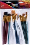 25 Pc Mix Media Paint Brushes. Fixed Price $19.93.