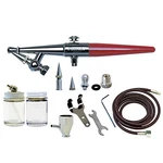 Paasche HS-3AS Single Action Siphon Feed Airbrush Set .45, .65, 1.05MM Heads Usa. Fixed Price $144.95.