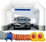 Gorillaspro Inflatable Paint Booth 21X13X9FT Air Draft Device & Axial Fan. Fixed Price $1219.99.