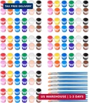 10 Pack Mini Acrylic SET,12 Colors Strips For Kids&adults. Fixed Price $25.01.
