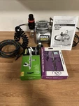 Central Pneumatic 93657 Oilless Airbrush Compressor Max. 58 Psi Motor 1,750 Rpm. Fixed Price $175.00.