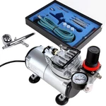 Timbertech Airbrush Kit With Compressor, Multi-purpose Set For Painting & Hobbie. Fixed Price $122.74.