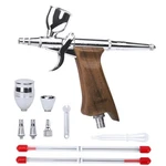 Bucasso Double Action Airbrush Kit, 0.3/0.5/0.8MM Nozzles, 3/7/11CC Cups. Fixed Price $102.54.