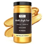 Nicpro Acrylic Metallic Gold, 33.8OZ/1000ML Large Leaf Paint, Non .... Fixed Price $32.22.