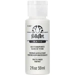 Folkart Titanium White Acrylic Paint 2 Oz Excellent Coverage For Crafts. Fixed Price $10.29.