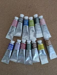 Winsor & Newton Professional Water Colour Paint Tubes Multicolor 5ML Lot 13. Fixed Price $50.00.